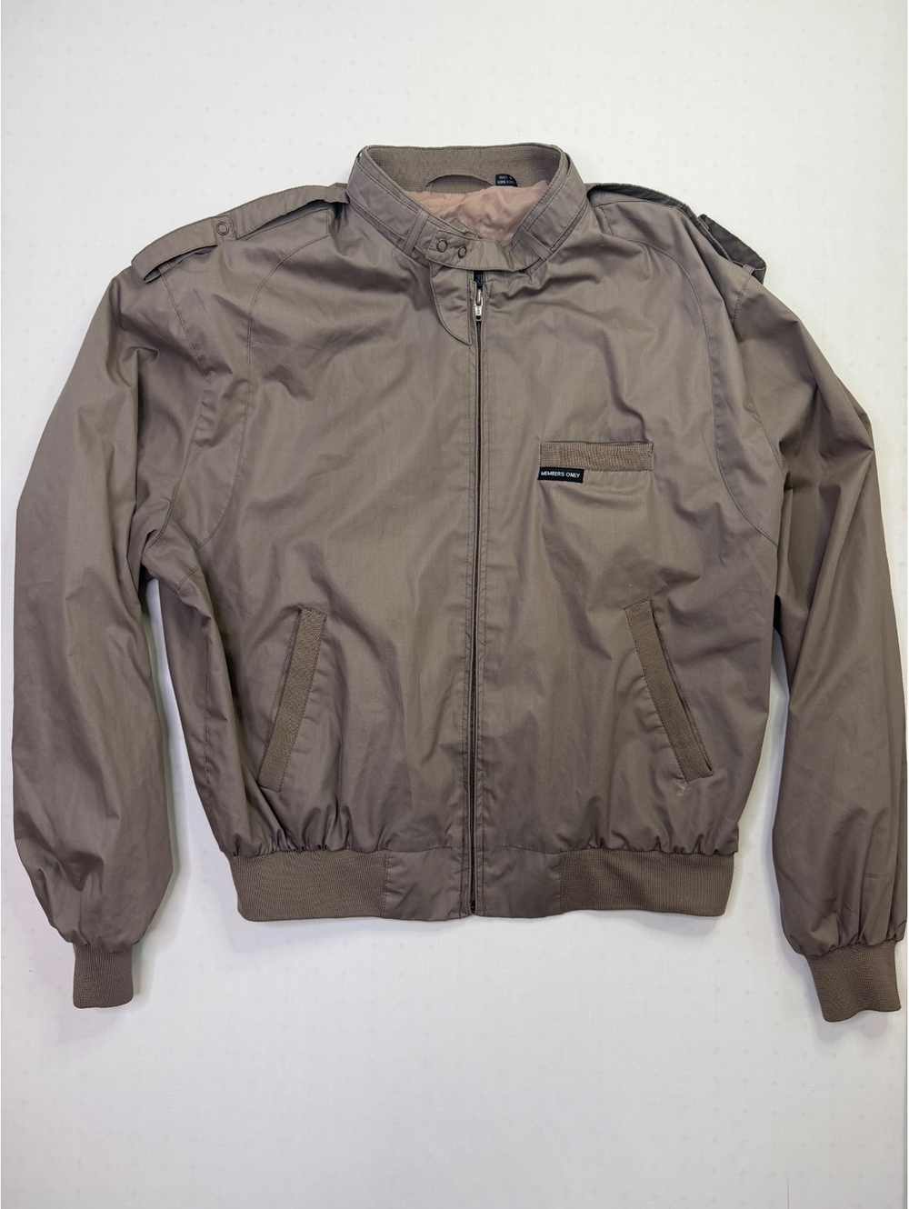 VTG Members Only Classic Iconic Racer Bomber Jacket Men’s Size 44 Retro 80’s